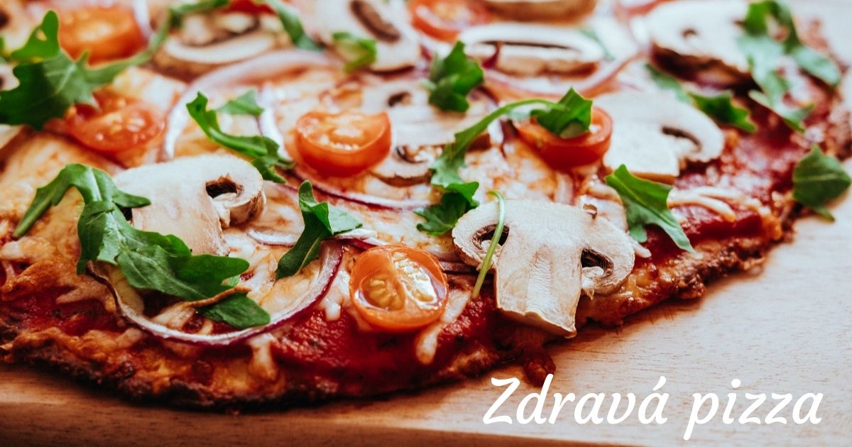 Nízkosacharidová zdravá pizza bez mouky recept