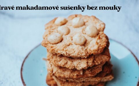 Makadamové sušenky bez mouky. Ideální sušenky pro děti ke svačině.