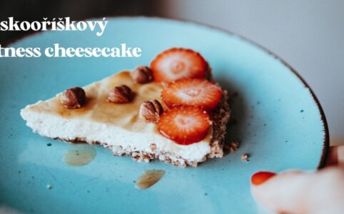 Recept na fitness cheesecake z tvarohu.