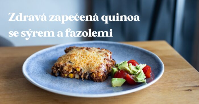 Tato zapečená quinoa se sýrem nejenže je zdravá, rychlá, ale i neuvěřitelně chutná.