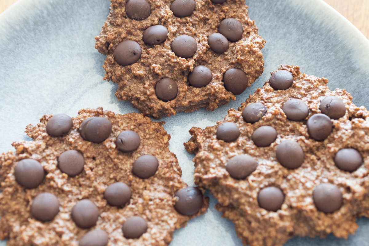 Čokoládové cookies bez cukru