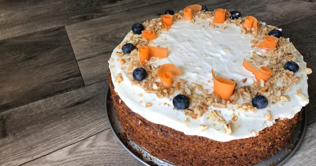 Recept: Luxusní mrkvový dort s ořechy a mascarpone