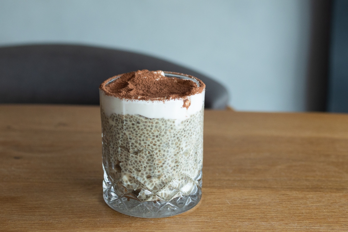 Tiramisu chia pudink